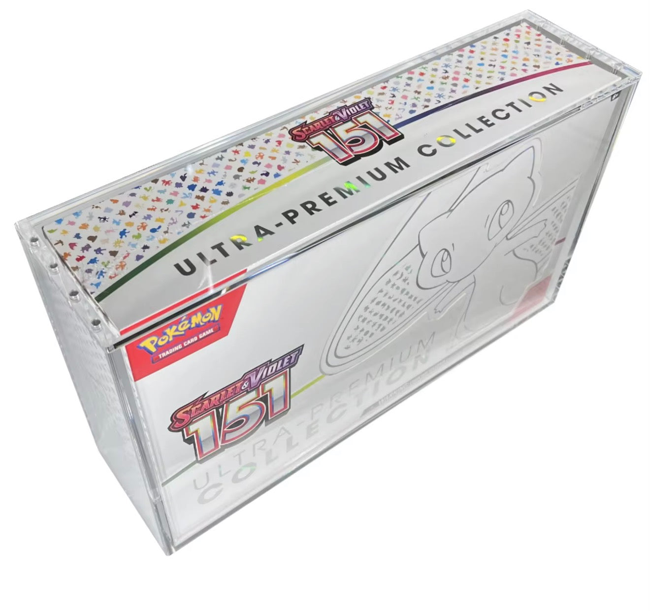 Acrylic Display Case Compatible with 151 UPC – UV Protected Magnetic Case