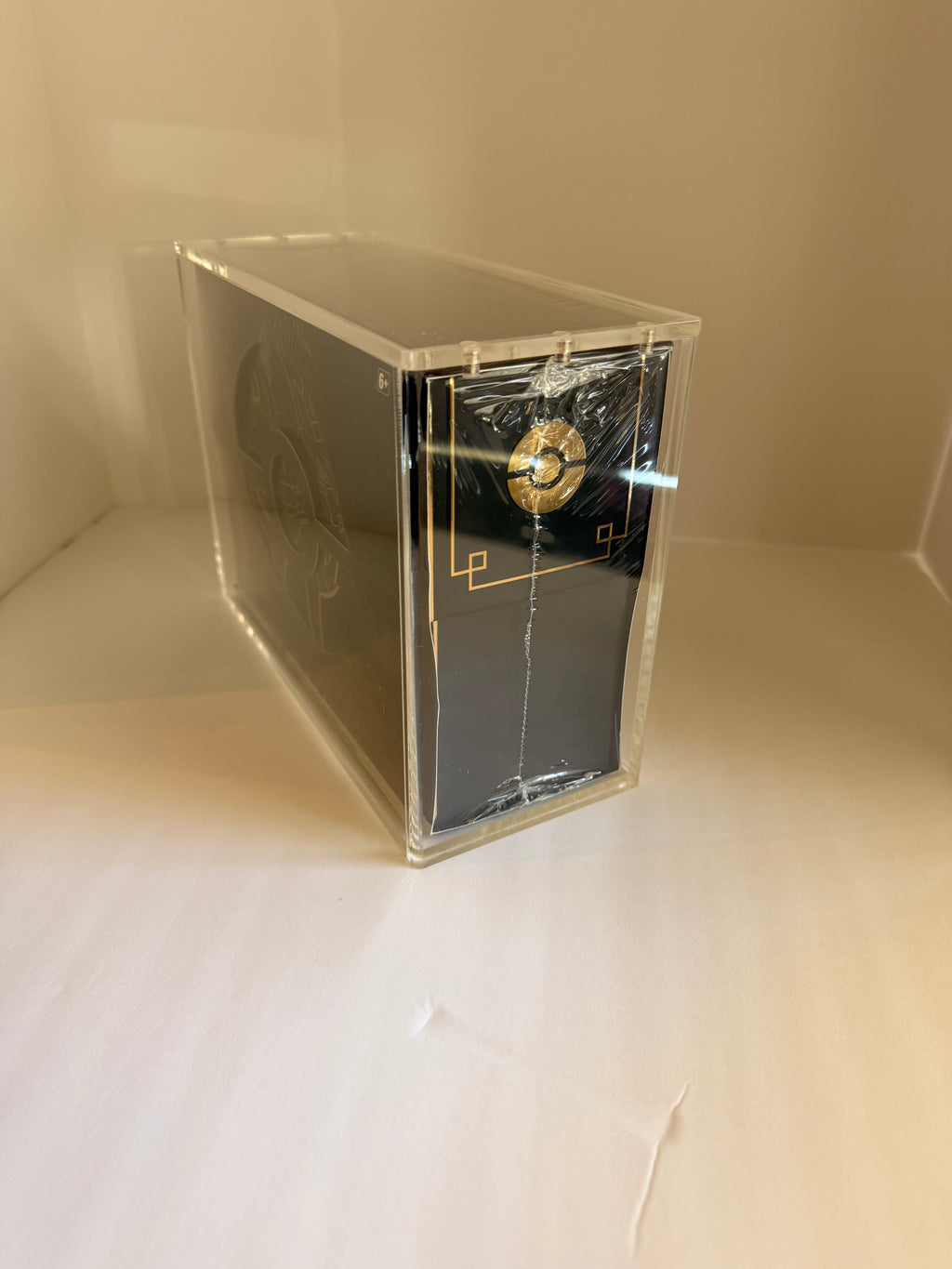 Acrylic Display Case Compatible with Zacian & Zamazenta Oversized ETB  – UV Protected Case premium display case