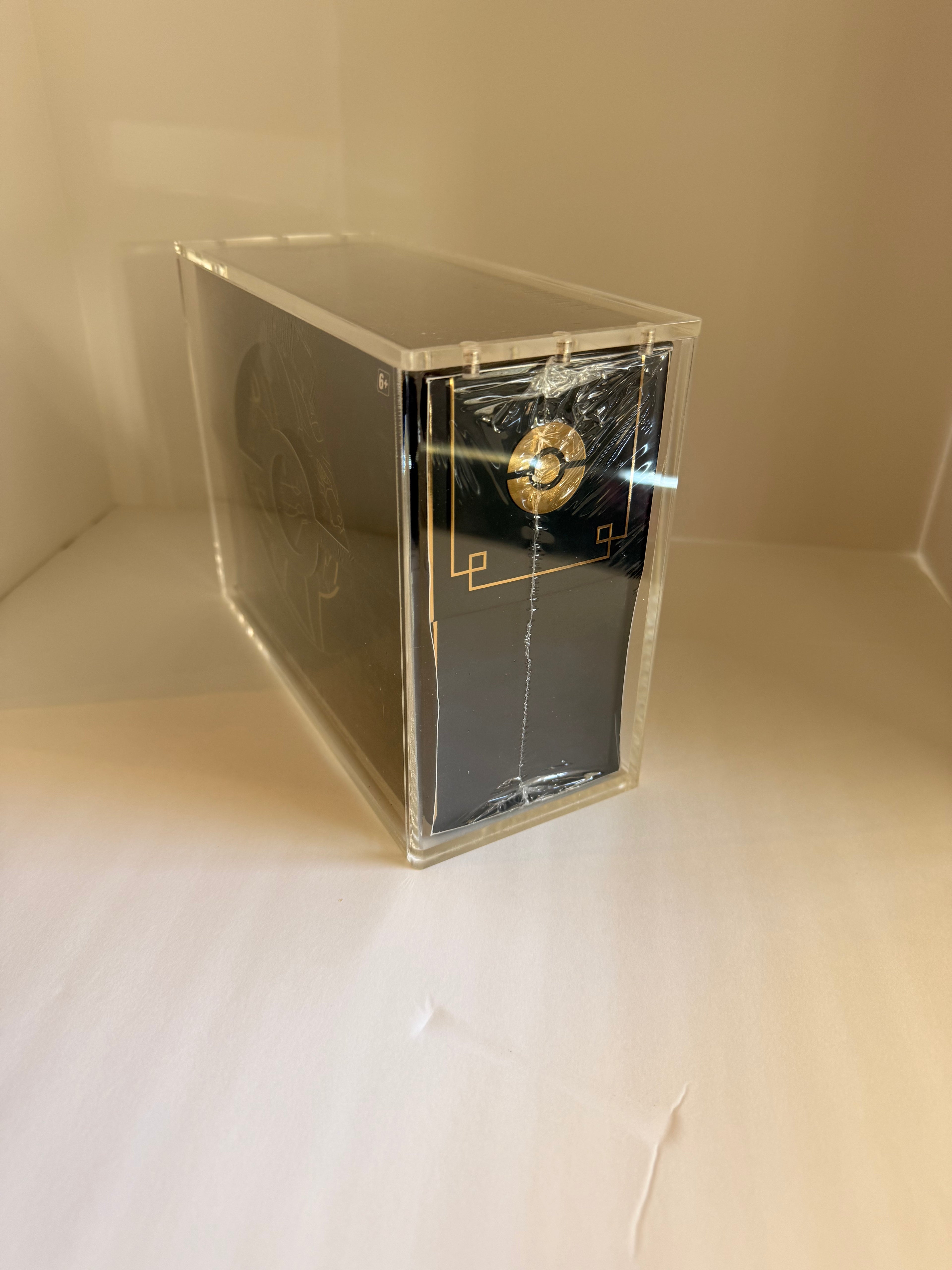 Acrylic Display Case Compatible with Zacian & Zamazenta Oversized ETB  – UV Protected Case premium display case