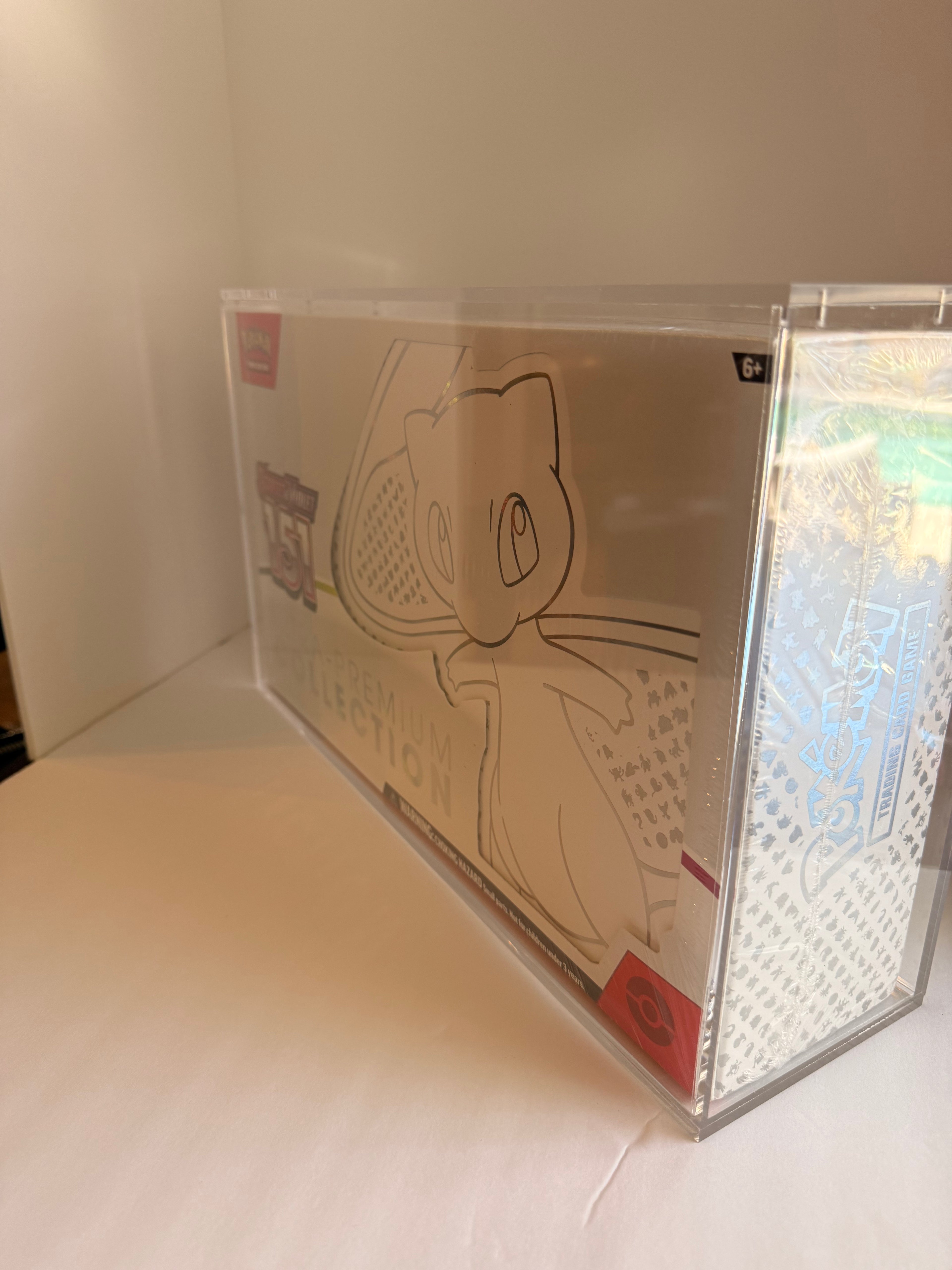 Acrylic Display Case Compatible with 151 UPC – UV Protected Magnetic Case