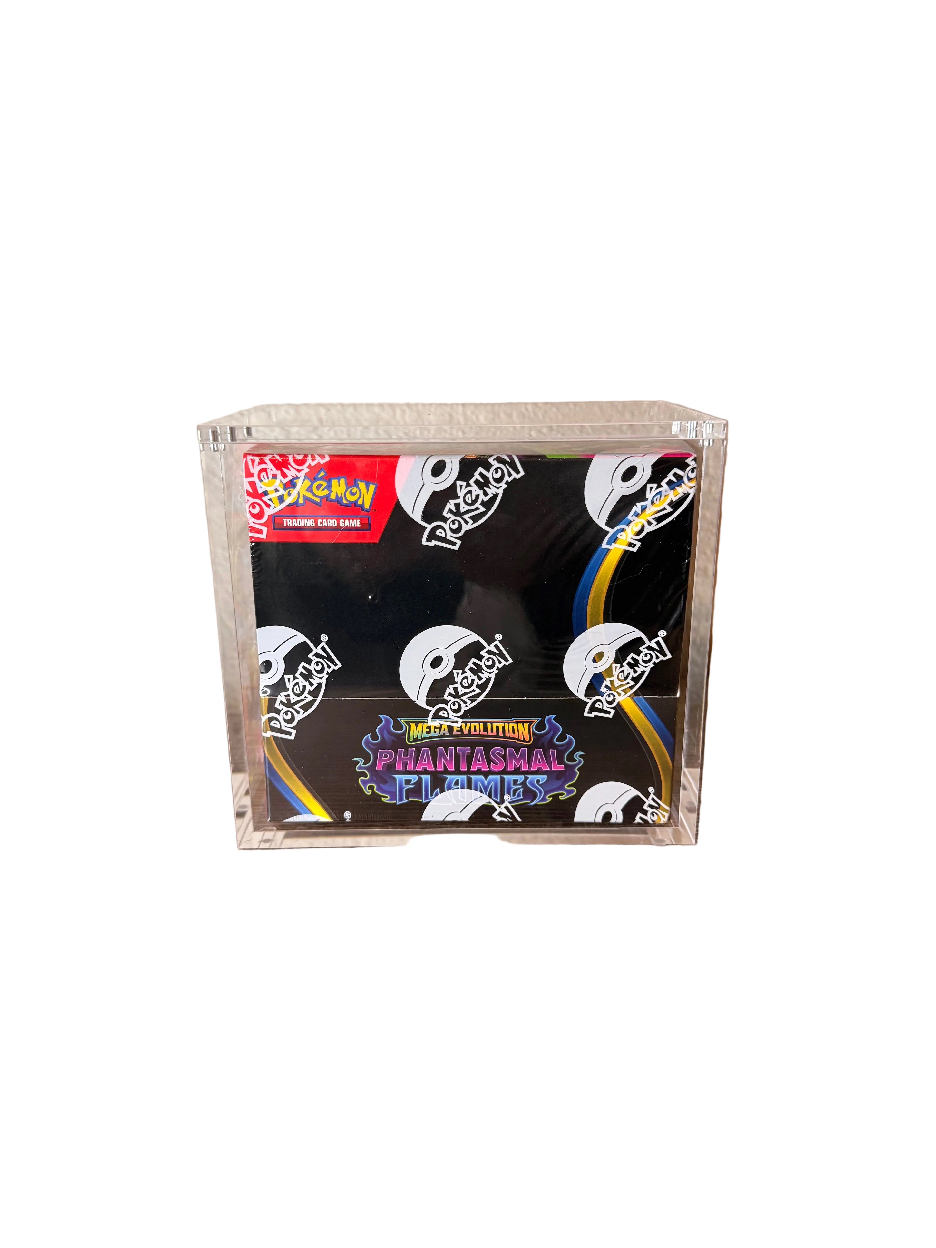 Acrylic Display Case for Booster Box-Style Trading Card Displays