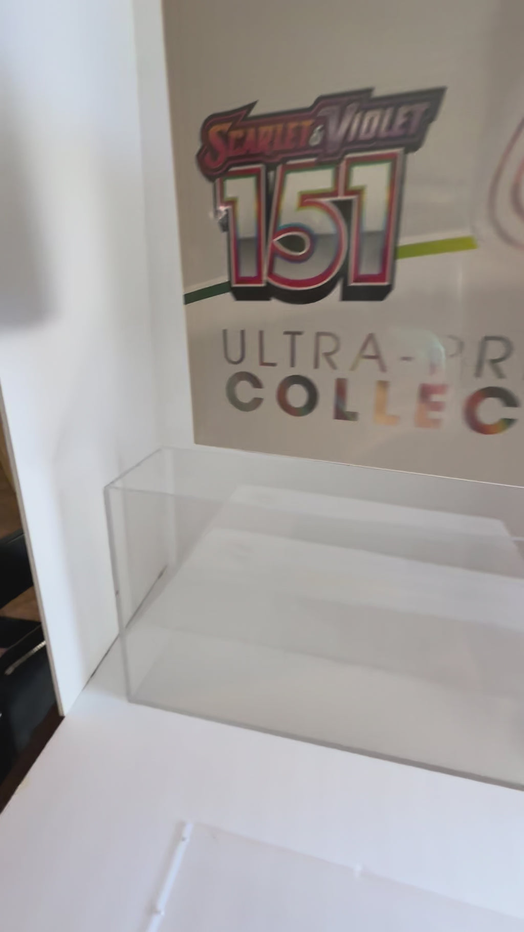 Acrylic Display Case Compatible with 151 UPC – UV Protected Magnetic Case